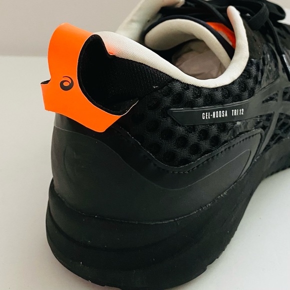 NWT: ASICS | Affix Gel Noosa Tri 12 Black White Running Sneakers US 8 Men - Picture 9 of 14